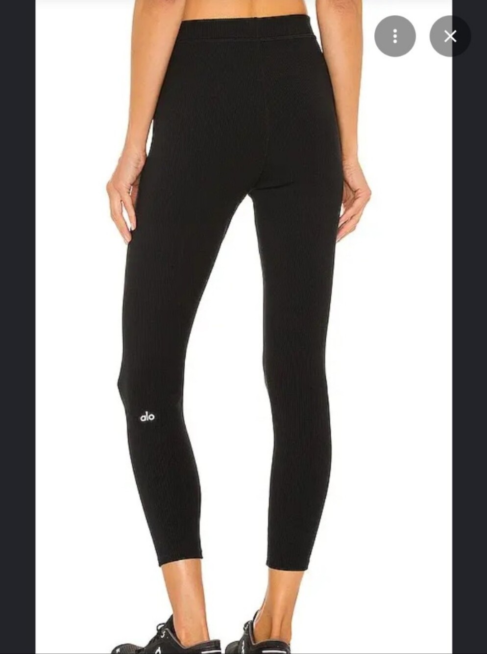 Alo Ribbed Blissful Leggings 7/8 Length
